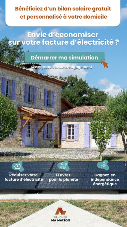 Landing page — Bilan solaire gratuit — landing pensée mobile d'abord, un seul appel à l'action