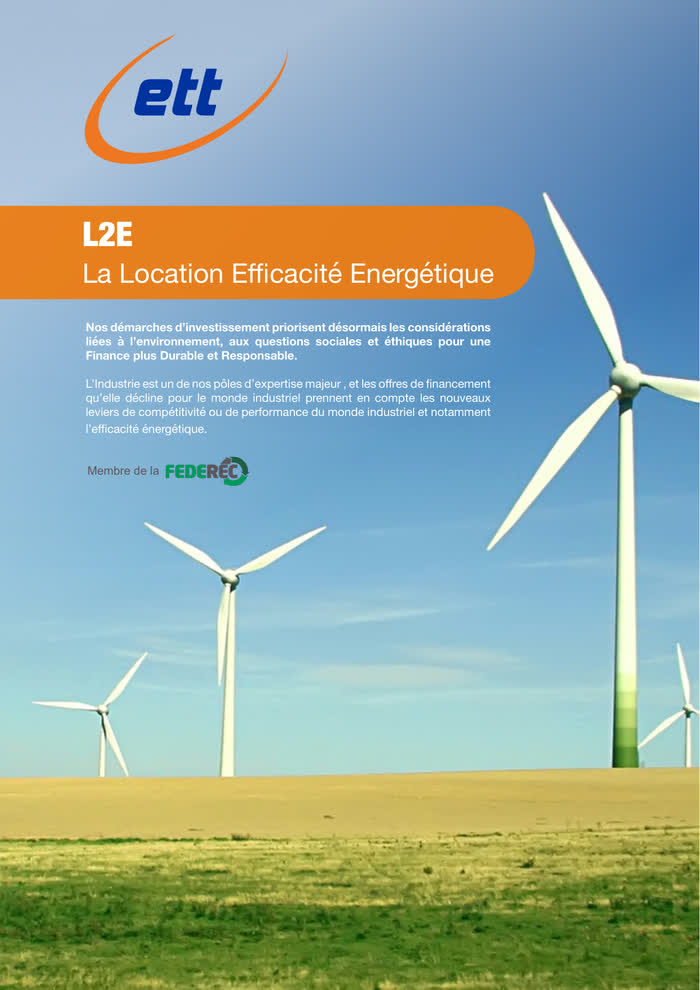 Location Efficacité Énergétique — couverture pleine photo